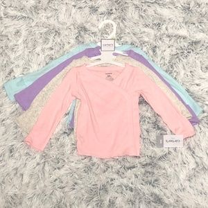 Carter’s 4 pack long sleeves